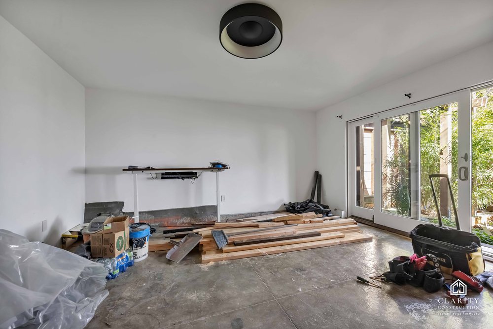 In progress: framing and rough-in at the San Francisco whole home remodel