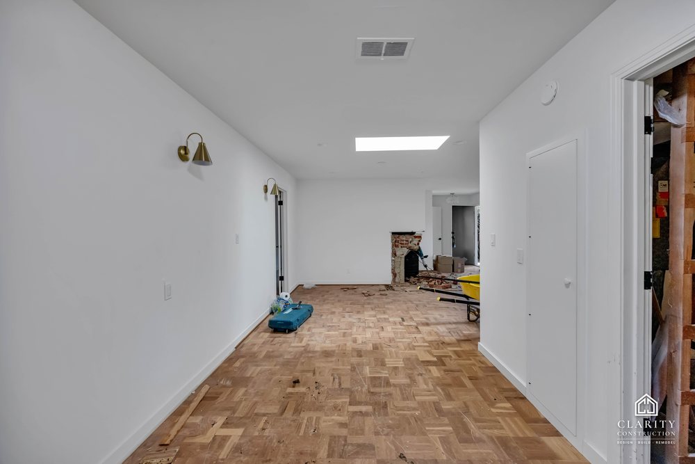 In progress: demolition at the Palo Alto whole home remodel