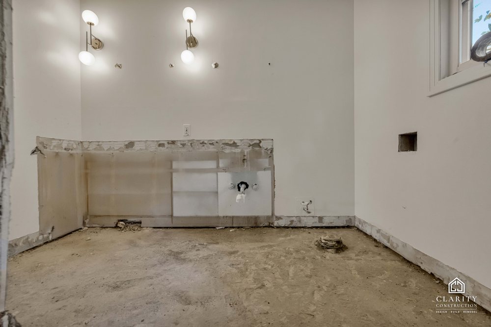 In progress: demolition at the Palo Alto whole home remodel