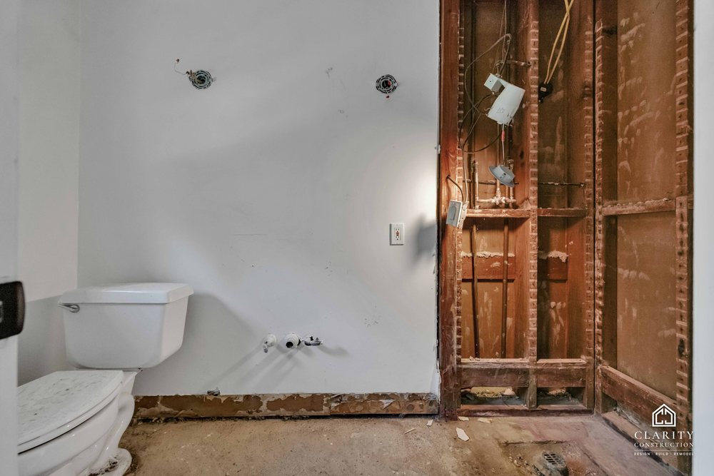In progress: demolition at the Palo Alto whole home remodel