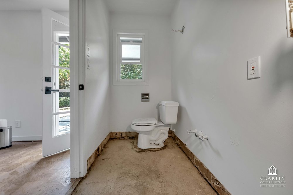 In progress: demolition at the Palo Alto whole home remodel