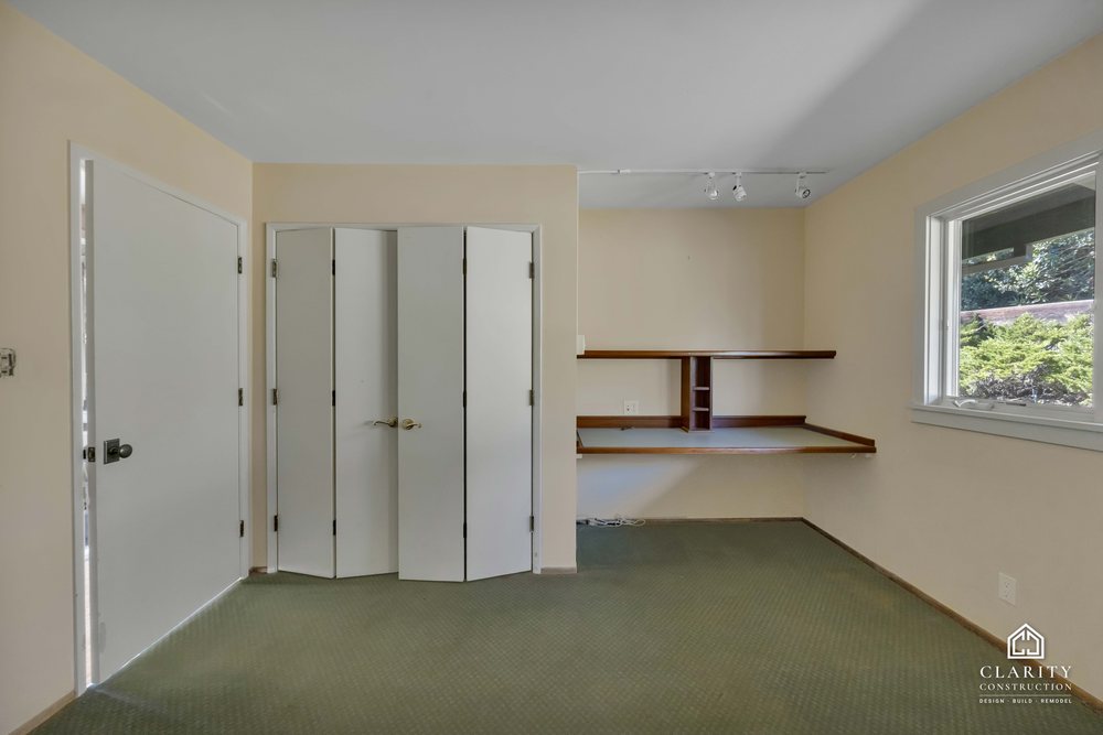 Before: the Orinda rooms before the remodel